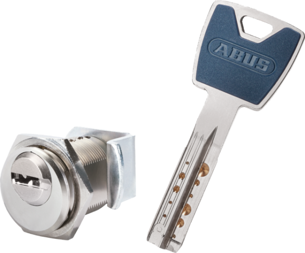 ABUS EC880 Hebelzylinder für Briefkästen D=24mm nach Code