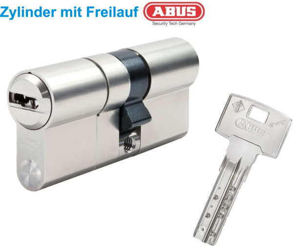 ABUS Bravus1000-3000 Modular MX Doppelzylinder mit Freilaufkupplung PKUP